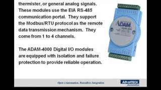 Advantech ADAM 4100 IO Modules [upl. by Rramo]