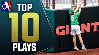 TOP 10 WIFFLE BALL PLAYS  MLW Wiffle Ball 2023 [upl. by Cchaddie]