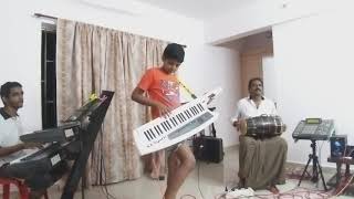 Chakkara Panthalil Thenmazha Choriyum  KPAC Drama Song  Keytar Fusion [upl. by Boyden]