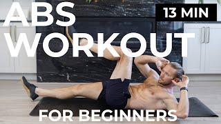 ABS WORKOUT FOR BEGINNERS  BEGINNER AB WORKOUT  BEGINNER ABS [upl. by Parrnell]