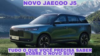 Jaecoo J5 Novo SUV Compacto Rival de TCross e Creta Conheça o Modelo Global [upl. by Lyndon]