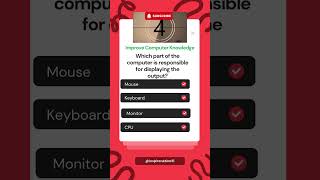 Computer Knowledge Quiz From Basics to Advancedcomputerquiz TechKnowledgeLearningQuiz tech [upl. by Kolivas]
