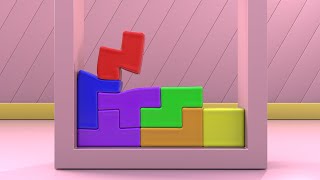 Remake Softbody Tetris V19 😋 without Hair ❤️ C4D4U [upl. by Uela]