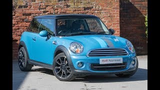 YG62BXJ MINI HATCH COOPER BAYSWATER BLUE 2012 [upl. by Salema]