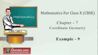 Expl 9  Find the ratio in which the yaxis divides the line segment Ch 7  Math for Class X CBSE [upl. by Nollad]