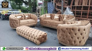 Sofa Turki Meubel Pamenang Kediri MPK102 [upl. by Bolme985]