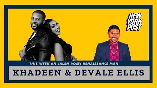 Khadeen amp Devale Ellis their relationship success amp more  Ep 126 Renaissance Man with Jalen Rose [upl. by Nonnahc609]