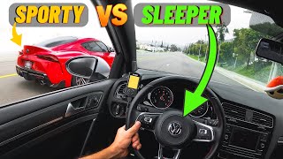 Tuned GTI SHOCKS Drivers 🤯 Best Reactions [upl. by Phiona]