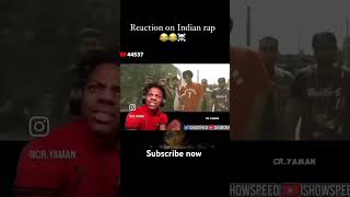 Ishow speed react Indian RAP Song🤣🤣🤣 ishowspeed reactionvideo shorts speed [upl. by Engleman]