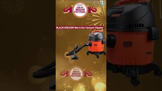 BLACKDECKER Wet amp Dry Vacuum Cleaner Deals 2024  Flipkart amp Amazon Sales offers shortsfeed home [upl. by Coney]