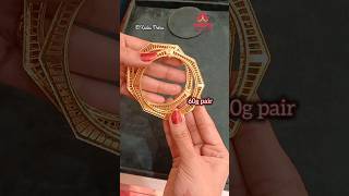 Hexagon shape Bangles  Annai Jewellers new bangle collections [upl. by Lempres]