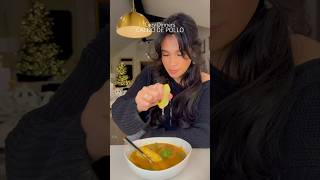 A childhood favorite ￼caldo de pollo sancochó sopa de pollo souprecipe asmrfood [upl. by Ciel]