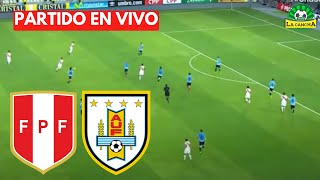 PERÚ VS URUGUAY  ELIMINATORIAS SUDAMERICANAS FECHA 9 🔴 [upl. by Atnom172]