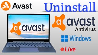 Avast How To Uninstall  How To Uninstall Avast Antivirus From Windows 11 [upl. by Otrebilif]