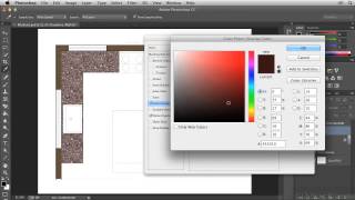 Photoshop for Architects Tutorial  Using Pattern And Colour Overlay Together [upl. by Genvieve]