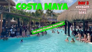 Costa Maya Mexico Cruise Port  No Excursion Needed  WATCH THIS Before You Book An Excursion [upl. by Asteria]