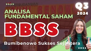 Cara Investasi Saham BBSS Q3 2024  PT Bumibenowo Sukses Sejahtera Tbk [upl. by Hambley3]