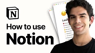 How to use Notion  Beginners Tutorial [upl. by Benioff974]