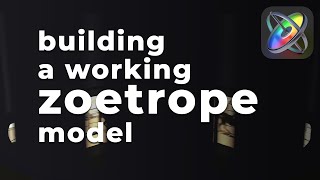 Building a Working Zoetrope Model Tutorial [upl. by Katherin141]