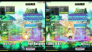 Maplestory DESTINY UPDATE Bucc DMG Tests  Before VS After [upl. by Ramgad]