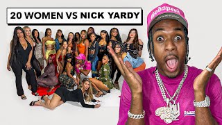 20 WOMEN VS 1 CREATOR NICK YARDY [upl. by Bartlett]