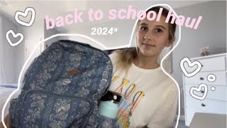 WHATS IN MY BACKPACK   2024 edition [upl. by Goles]