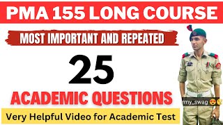 PMA 155 Most Important Academic Questions  Pma long course Academic Test experience and Notes [upl. by Ibson]