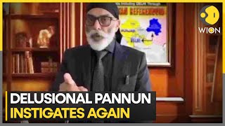 Khalistani terrorist Pannun threatens Indian Parliament attack before Dec 13 in latest rant [upl. by Armstrong170]