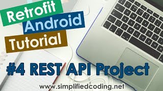 4 Retrofit Android Tutorial  REST API Project using SLIM [upl. by Sheeree25]