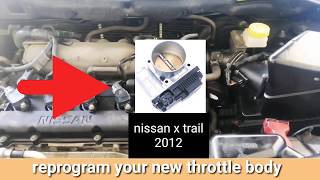 Nissan Electronics throttle Body Re learn procedures [upl. by Ambrosine279]