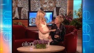 Memorable Moment Nicolette Sheridan and the Silly String [upl. by Lietman]