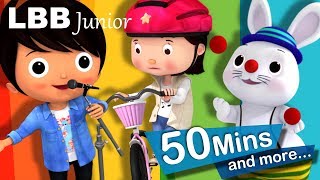 Childrens Songs  Volume 1  50 Minutes Compilation from LBB Junior [upl. by Alecram311]