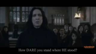 Severus Snape  Its Over [upl. by Kelson963]