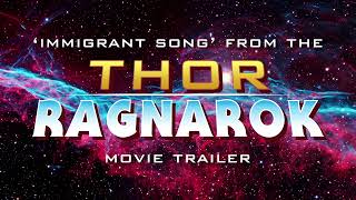 THOR RAGNAROK Trailer Music Led Zeppelin  Immigrant Song 2017 [upl. by Anitsirk]