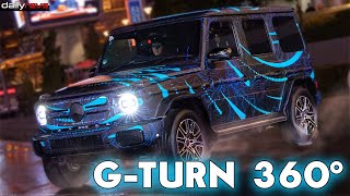 MercedesBenz GClass 360° GTURN  Electric GClass [upl. by Leboff]