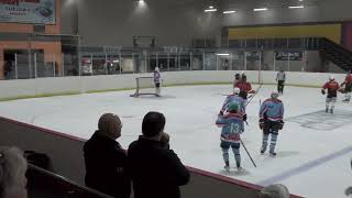 Sabres vs Pretoria Capitals Blue 1st Div South African Ice Hockey 14072024 [upl. by Oiruam]