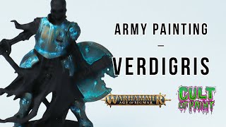 How to Paint VERDIGRIS on your miniatures [upl. by Noside]