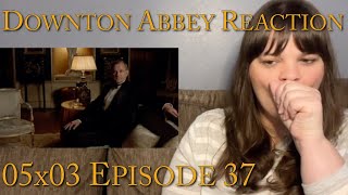 Downton Abbey  5x3 quotEpisode 37quot Reaction [upl. by Notniw]