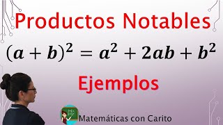 Productos Notables  Fórmulas y Ejemplos [upl. by Asel]