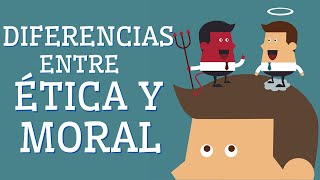 Ética y moral ¿Cuáles son sus DIFERENCIAS Con ejemplos🤔 [upl. by Elia561]