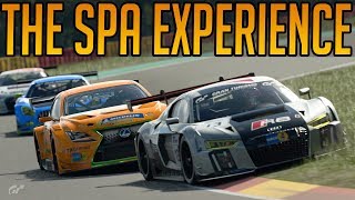 Gran Turismo Sport The Spa Experience [upl. by Nnaeinahpets]