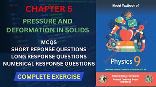 Physics Grade 9  Chapter 5  Complete Exercise  Federal Board 2024  National Book Foundation [upl. by Tallbot]