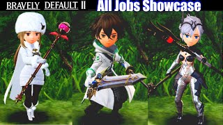 Bravely Default 2  All Jobs amp Classes Showcase All Characters [upl. by Atsed]