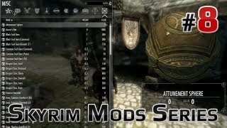 ★ Skyrim Mods Series  8  SkyUI Skyrim User Interface  AWESOME PC UI [upl. by Zuliram]