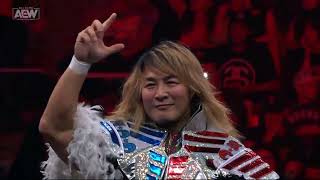 Hiroshi Tanahashi Entrance  AEW Collision June 24 2023 4K [upl. by Buerger]