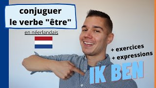 Conjugaison du verbe être au présent en néerlandais  apprendre le néerlandais pour débutants 🇳🇱 [upl. by Aelahs]