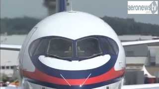 Liebherr supplies Sukhoi Superjet 100 SSJ100 flight controls  16042013 [upl. by Langley25]