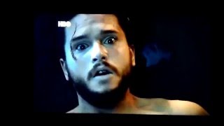 Jon Snow resurrected by Melisandre Game of Thrones 6x02 [upl. by Litman515]