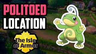 How to Catch Politoed  Pokemon Sword amp Shield DLC [upl. by Nylirek715]