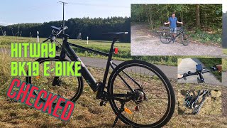 HITWAY EBIKE BK19  REVIEW [upl. by Landrum]